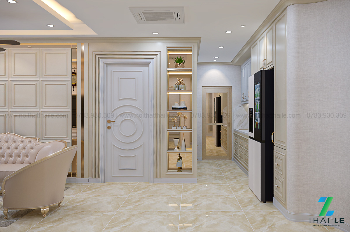 Thiết kế nội thất căn hộ The Horizon Q.7 - 96m2